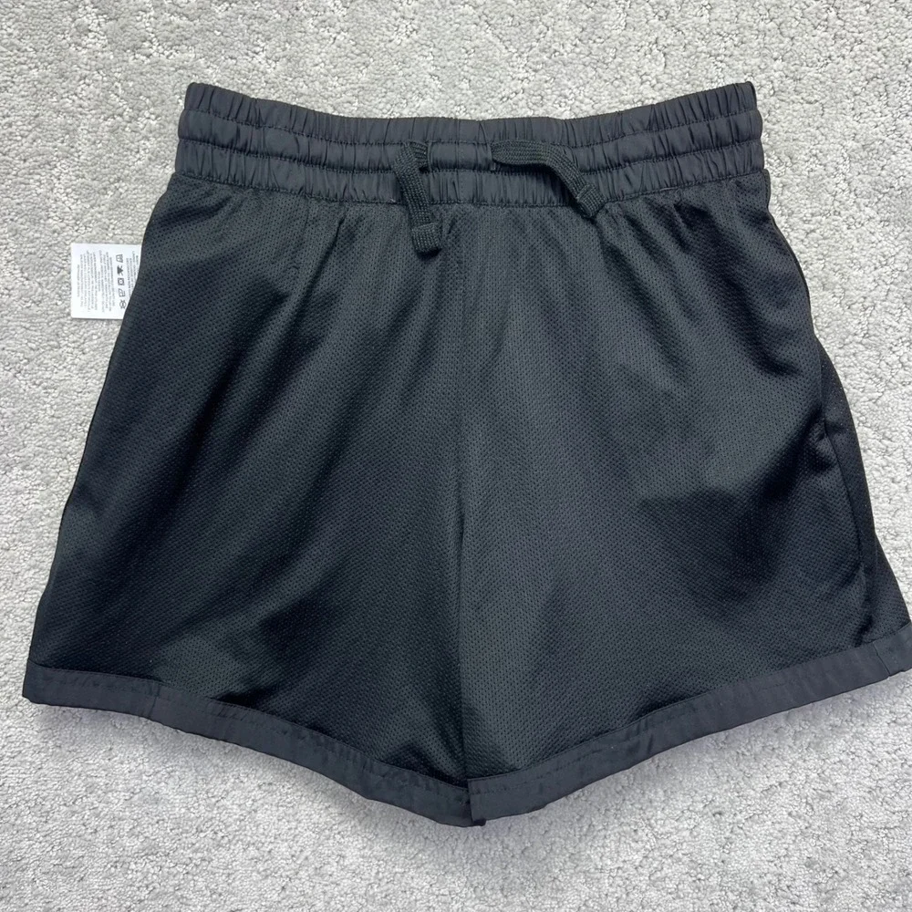 Nike Shorts Big Kids Large Black Woven Mesh Lined Pockets Lightweight HF8134-010